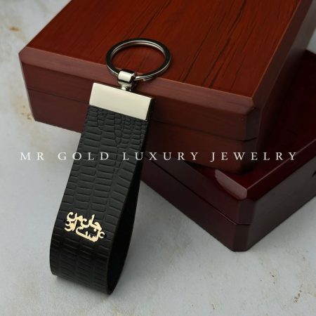 جا کلیدی چرم طلا 6440
